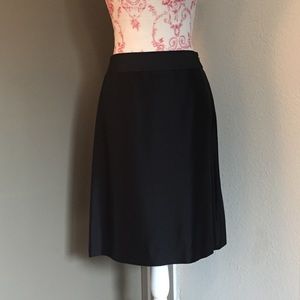 Ann Taylor Silk Satin Skirt
